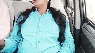 Step Dad and Step Daughter Car Sex Telugu Dirty Talks