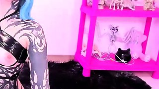 Emo Teen Becka Solo Webcam Masturbation Porn