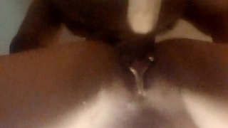 British Couple - Real Home Made squirt & internal Creampie