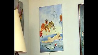 French Blonde Amateur Eats Cum After Hardcore Fuck