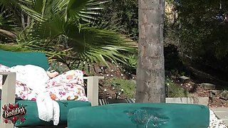 Busty Bexx Casting Couch Slut Gets Rough Outdoor Anal & Creampie