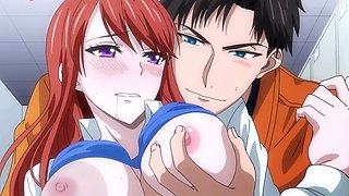 Caught in the Men's Locker Room: Pussy Fingering with Shaking Orgasm (Hentai)