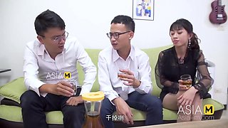 ModelMedia Asia-Colleague‘s Wife Too Horny-Yue Ke Lan-MD-0196-Best Original Asia Porn Video