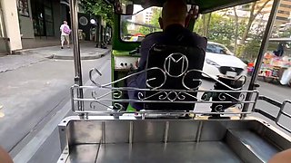 Cute Thai MILF picked up and fucked hard