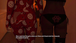 Naughty Neighbors - E10 Special:- Mark's POV in Halloween Party with Hot Chicks