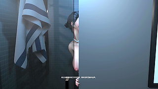 3D Horny Slut Mature MILF Naked Her Huge Ass Cheating with Big Dick