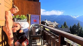 Public Flashing Gardener Gets BDSM Surprise