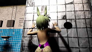 After Hours Dirty Shower at the Office