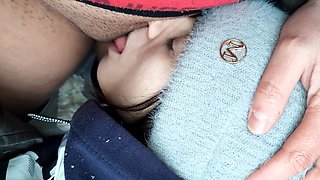I Hot Fuck a Stranger in the Mouth in the Toilet and Quickly Cum