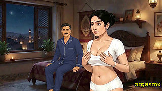 Desi Hot Lonely Widow Passionate Encounter with Caring Older Man