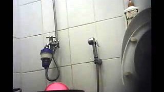 Asian wife hidden cam in shower
