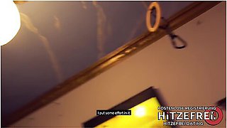 Public Pickup: Brunette Bratty Slut From Germany With Deutsche Amateure And Lullu Gun