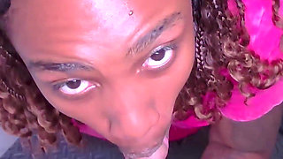 Ebony Mistress Fucked in the Garage
