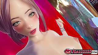 Car Toon - Nakai Yukinos Pool Party 3d Hentai - Wet Pussy Fingering, Standing Dildo Play, And Ass Licking Rimjob Ending With Squirt Action