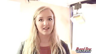 Horny Teen Makes Her Girl Shake On Her Tongue