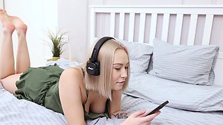 Teen Sara Bork craves an older man's cock