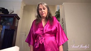 Aunt Judy's Hairy Mature Charms: Your Step-Mom Experience (POV)