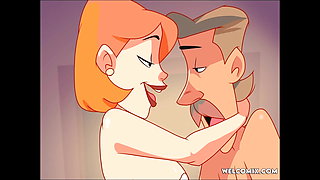 Good night kiss (Part 01) The Naughty Home Animation