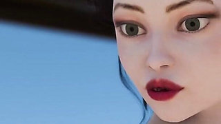 VR Nexus-3 Oasis - Busty Luna Sucks Cock, Pounded Doggystyle & Cums All Over Tits