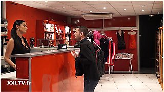 Ania Kinski, The Busty And Naughty Sex Shop Seller