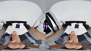 Teen Jessie Ames flaunts her perky fakes in HD VR