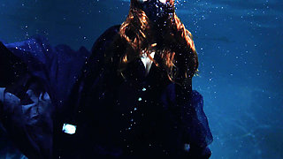 Underwater shooting - full backstage