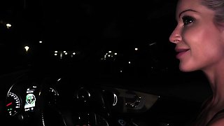 Miss Sally & FreakyT Caught In Public BJ