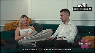 Taboo Fantasy, Jessie Ames And Kiss Cat In Will Stepdad Fuck And Cum Inside Stepdaughter In Share Bed While Stepmom?