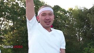 Hot Japanese Brunette Sakura Aida Gets Hardcore Fuck and Creampie in JAV Adventure