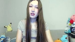 Amateur Solo Shemale Masturbation