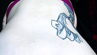 Petite small tit babe with perfect pussy masturbates