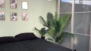 Blonde teen natali opens in threesome hardcore sex