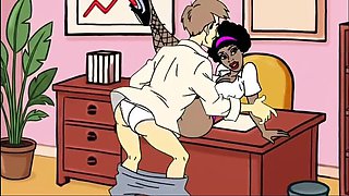 Married Housewife Maria Legs Spread Cartoon Cheating Story 2 - Full HD Hentai