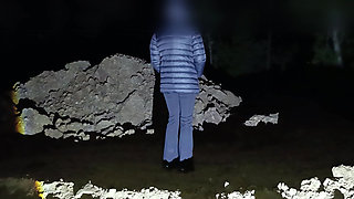 In the Dark, He Touches and Slaps My Bum