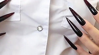 Nurses Long Nails JOI