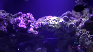 Kate Bloom's Passion for the Aquarium and Naughty Teen Girl Masturbation