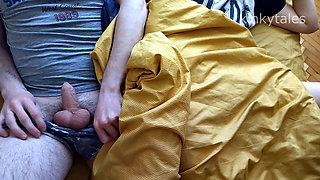 I Share a Bed with My Stepsister and Hear the Sounds of Sex Through the Wall. We Can't Sleep and Fucking Until I Creampie Her