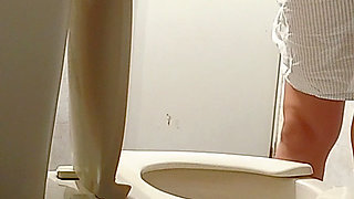 CUTE MATURE WOMAN WALKS AROUND IN SHEER NIGHTGOWN SHOWING OFF HER BUTTOCKS