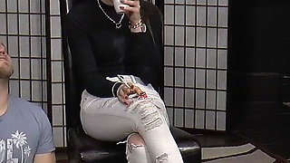 Evangeline Smoking