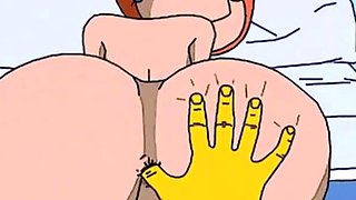 Simpsons and Griffins swingers orgy