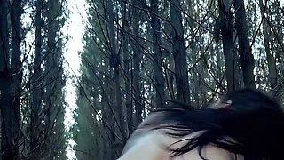 Big boob brunette masturbates on webcam