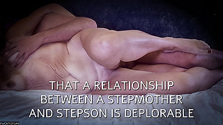 Mature STEPMOTHER Creampied by Stepson - Forbidden Love Caught on Amateur Camera