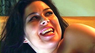 Perfect couple fuck blowjob brunette