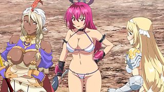 Bikini Warriors fanservice compilation