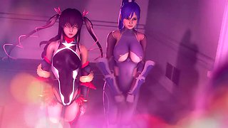 Japanese anime: Big Ass, 3D Hentai  Animation Porn