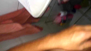 With the casual porn home in the bathroom