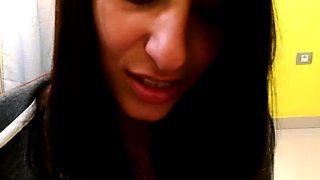 Surprise fuck for my hot girlfriends after dinner!