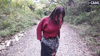 Cheerful Office Lady with Glossy Lips Leans in Close Smiling as She Savors the Moment Episode2