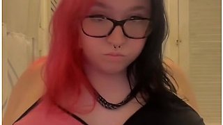 Goddess Squishy Titty Drop Compilation Busty Goth Emo Girl