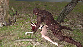 Sexy Witch With Big Tits Nailed By a Monster Cock